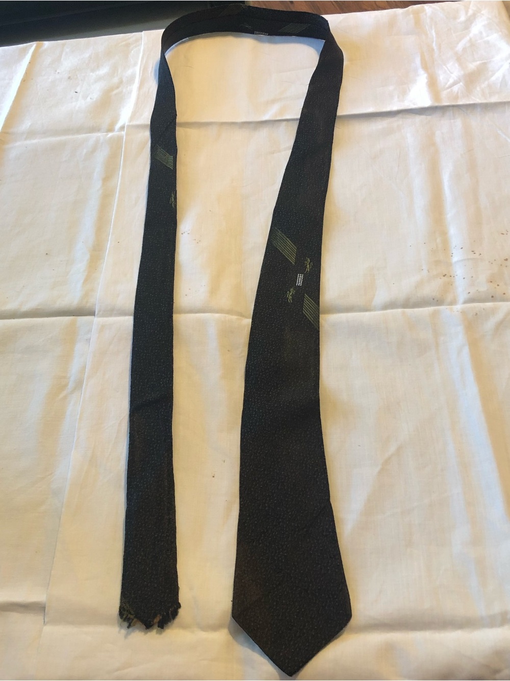 Black Men's Neck Tie - Unbranded